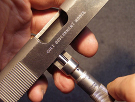 Gunsmithing a M1911 Slide